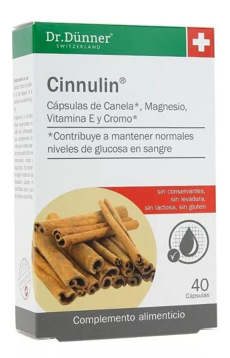 Dr Dunner Cinnulin Canela 40 Capsulas