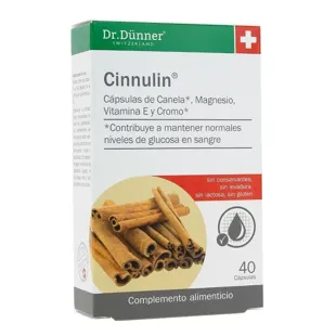 Dr Dunner Cinnulin Cinnamon 40 Capsules