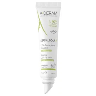 A-Derma Dermalibour+ Cica reparierender Lippenbalsam 15 ml