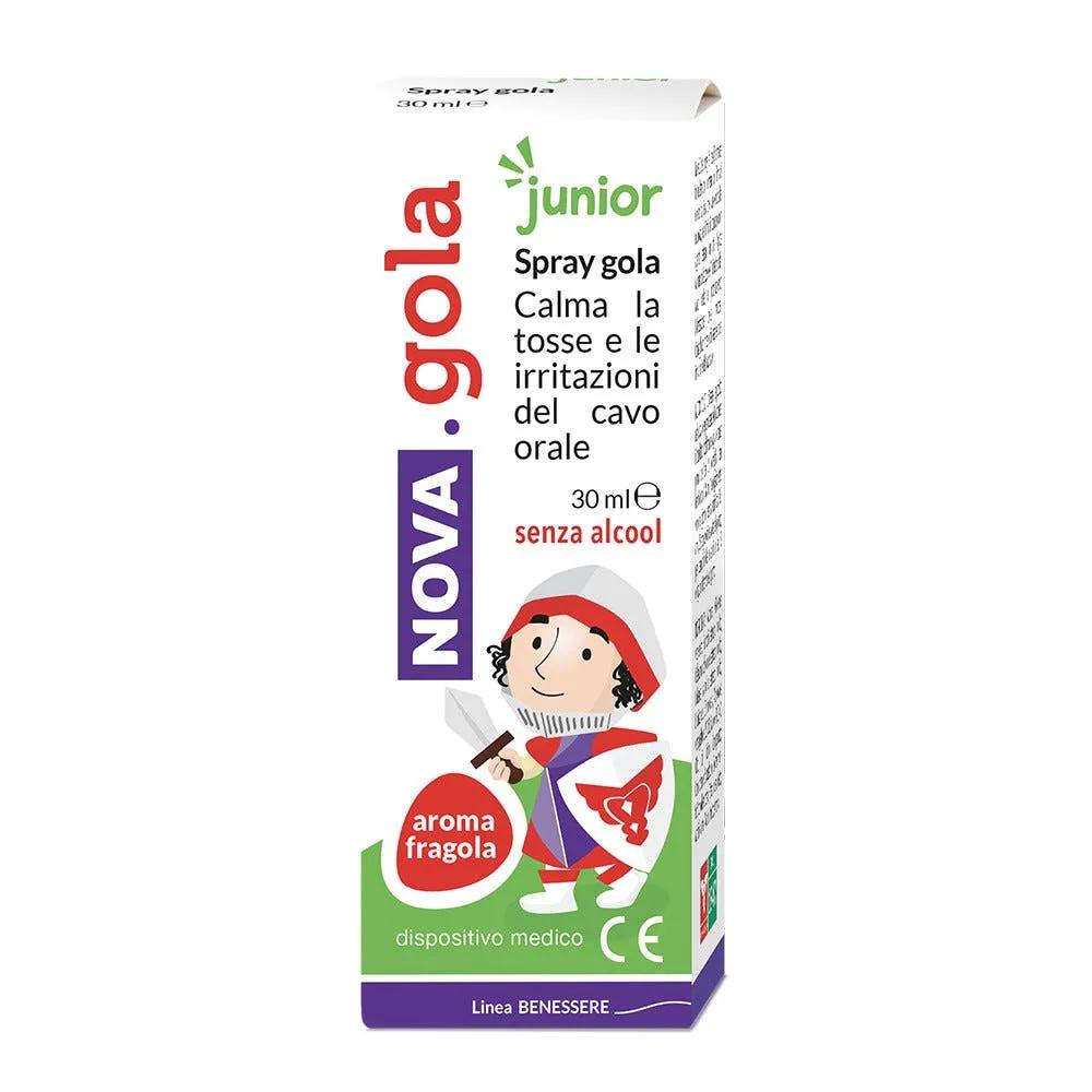 Nova Gola Junior Spray Tosse e Cavo Orale Irritato 30 ml