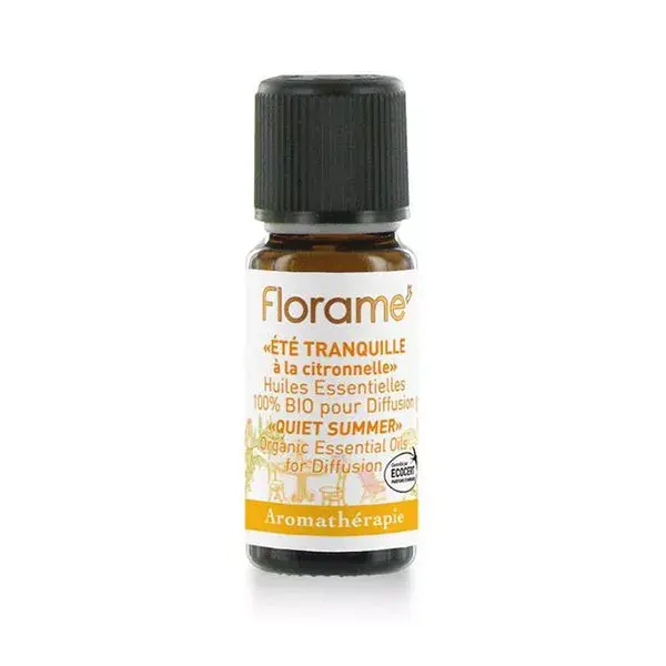 Florame Quiet Summer Organic Essential Oils for Diffusion 10ml