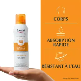 Eucerin Sun Protection Sensitive Protect Brume Transparente SPF50 200ml