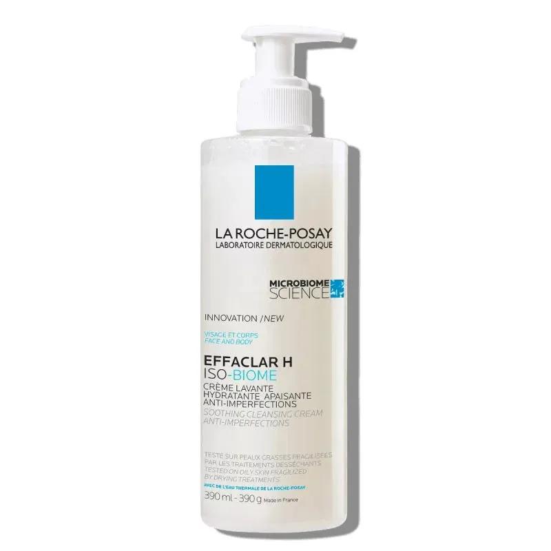 La Roche-Posay Effaclar H Iso-Biome Crema Detergente Lavante 400ml