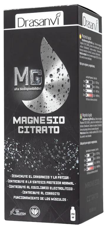 Magnesiumcitraat Vloeistof 36.000mg Drasanvi 250ml