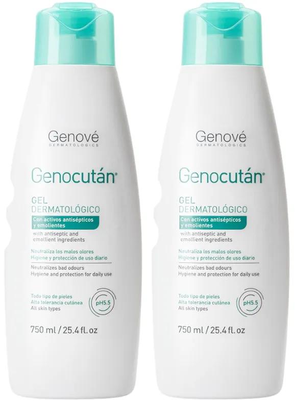 Genove Genocután Gel Dermatologique 2x750 ml