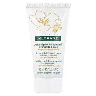 KLORANE Amande dolce 75 ml crema depilatoria lenitiva