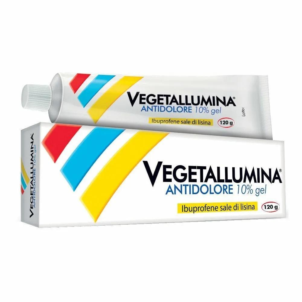 Vegetallumina Antidolorifico Gel al 10% Per alleviare dolori muscolari 120g