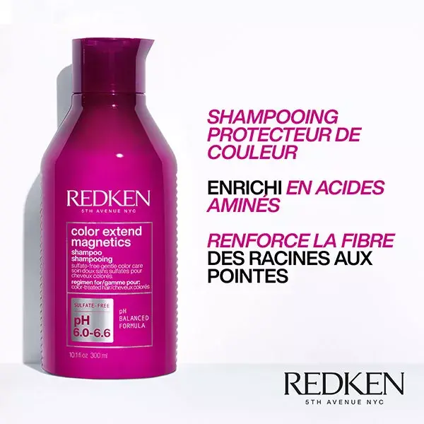 Redken Color Extend Magnetics Shampoing Cheveux Colorés 300ml