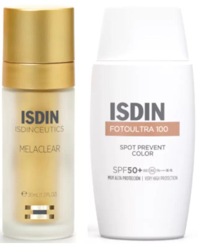 Isdin Melaclear 1,8 % 30 ml + FotoUltra 100 Spot Prevent Color SPF50+ 50 ml