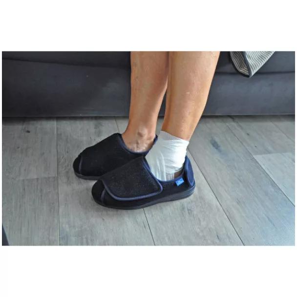 Chaussures Temporaires Dr. Comfort Homme/Femme - Taille 43 EU - Bleu - Bambou - Occasion