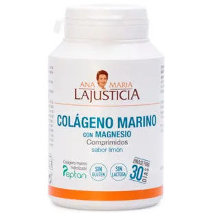 Ana Maria Lajusticia Marine Collagen with Magnesium Lemon 180 Tablets