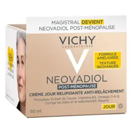 Vichy Coffret Neovadiol Protocole Post-Ménopause Relipidant Crème 50ml + Sérum Neovadiol 5ml Offert