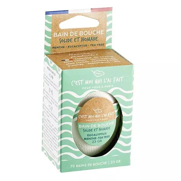Diet World Enjuague Bucal Sólido Eucalito, Menta y Tea Tree 23g