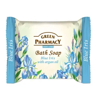 Greenpharmacy Bar Soap with Blue Iris and Argan Oil 100 gr