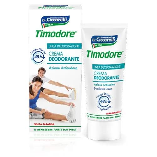 Timodore Crema Deodorante Piedi 48H Antisudore 50 ml