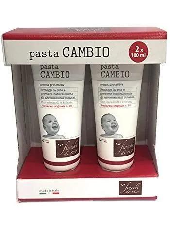 Fiocchi di Riso Pasta Cambio Crema Protettiva Bipacco 2x100 ml