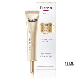 Eucerin Hyaluron Filler + Elasticity Contour des Yeux Anti-Âge SPF20 15ml