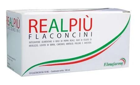 Realpiù Integratore Base Pappa Reale 10 Flaconi 10 ml