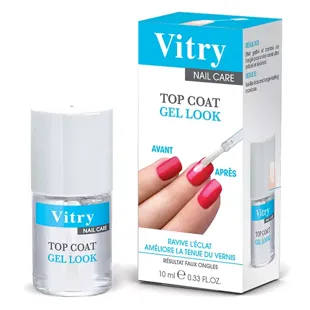 Risultato Look di Vitry Top Coat Gel Unghie 10ml