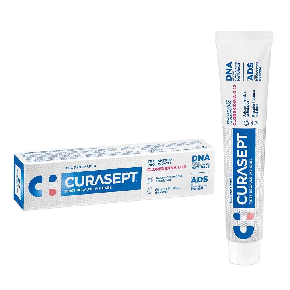 Curasept Cloredixina 0,12% ADS+DNA Gel Dentifricio 75 ml