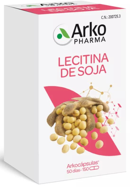 Lecitina di soia Arkocápsulas 150 capsule