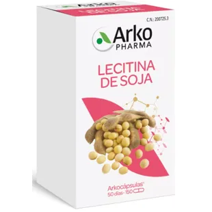Arkopharma Arkocápsulas Lecitina de Soja 150 Cápsulas