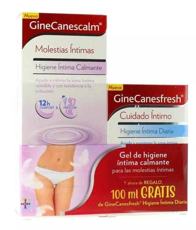 GineCanesgel Bayer Calm 200 ml + GESCHENK Daily Intimate Hygiene Gel 100 ml