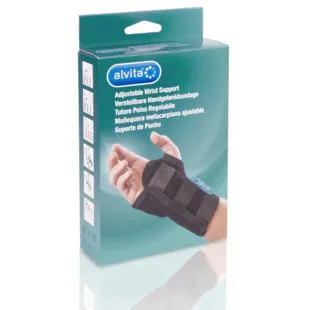 Alvita Adjustable Metacarpal Wrist Support T1 (14-16 cm)
