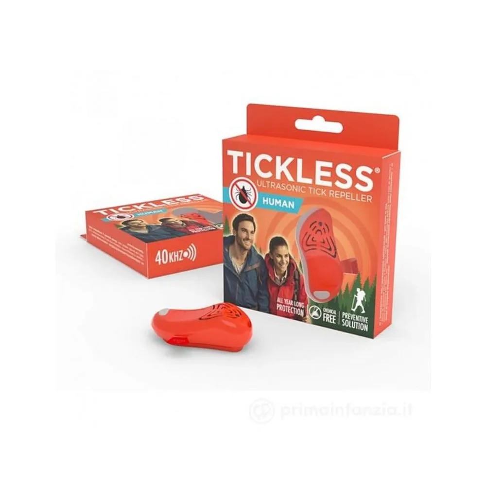 Tickless Human Antizecche Ad Ultrasuoni Orange