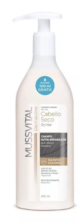 Mussvital Dermactive Champú Nutri-Reparador Cabello Seco 400 ml
