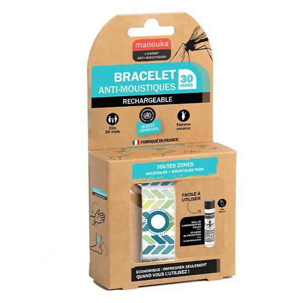 Manouka Bracelet Anti-Moustiques Toutes Zones Graphique | Pas cher