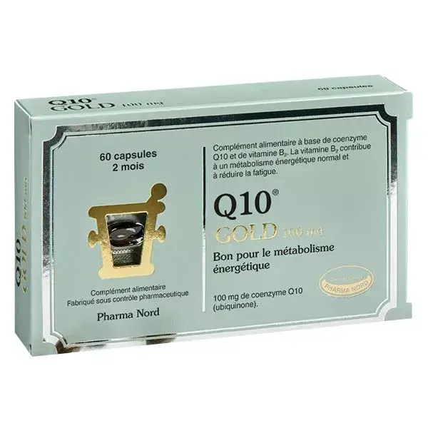 Bio Q10 Gold 100mg caja de 60 cpsulas