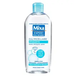 Mixa Visage Eau Micellaire Apaisante Peaux Sensibles et Réactives 400ml