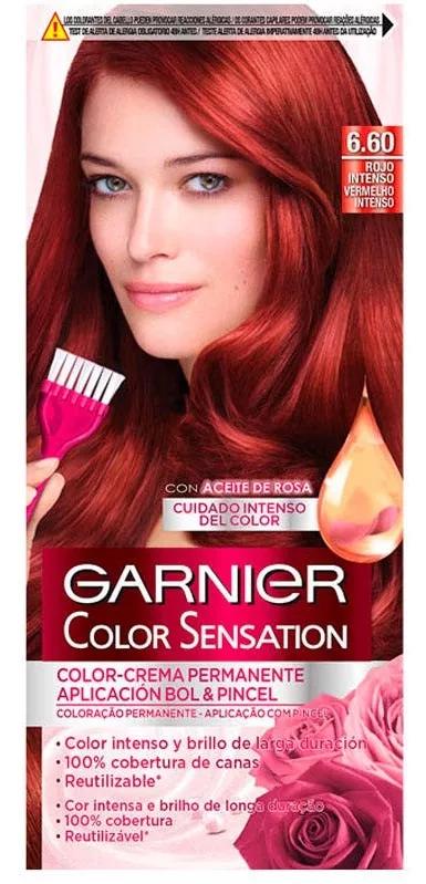 Color Sensation Garnier Tint Tone 6.60 Intens Rood