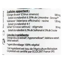 Vit'all+ Complexe Détente Bio 30 gélules végétales