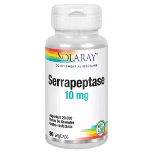 Solaray Serrapeptase 10mg 90 capsule vegetali