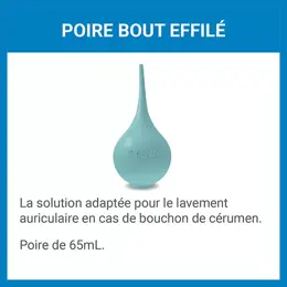 Salva Poire à Lavement Auriculaire Bout Effilé Poire 65ml