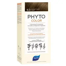 Phyto PhytoColor Coloration Permanente N°6.3 Blond Foncé Doré