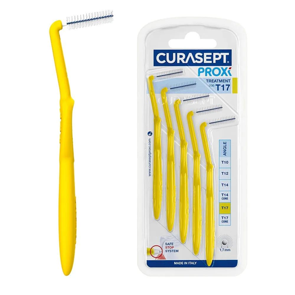 Curasept Proxi Angle Treatment T17 ISO 5 Scovolino Giallo 5 Pezzi