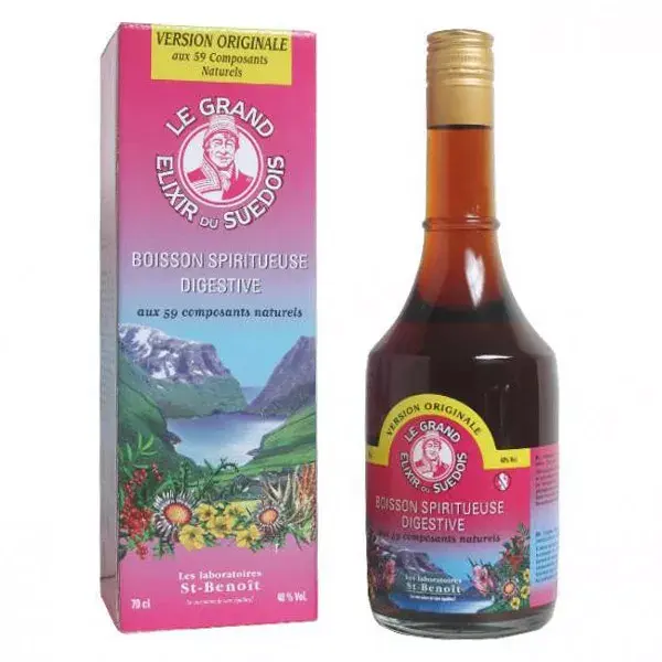  Elixir du Suédois Bebida Espirituosa Digestiva 70 cl (40% vol.)