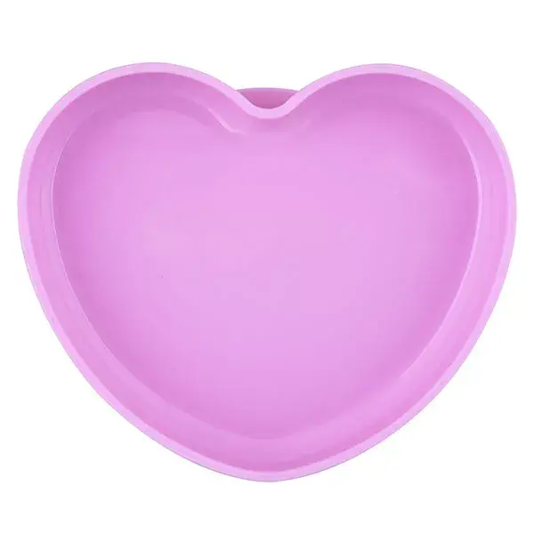 Chicco Take Eat Easy Meals Heart Plate with Suction Cup +9m Pink