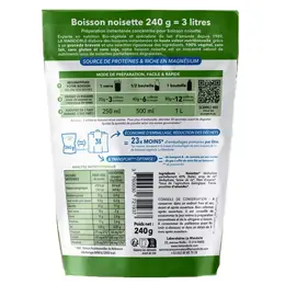 La Mandorle Boisson Végétale Noisettes en Poudre Bio 240g