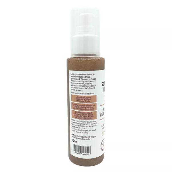 Lov'FROG Crema hidratante iluminadora con brillo bronceador orgánico 100 ml