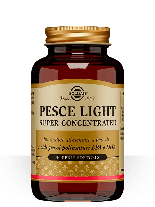 Solgar Pesce Light Super Concentrated Integratore Colesterolo 30 Perle