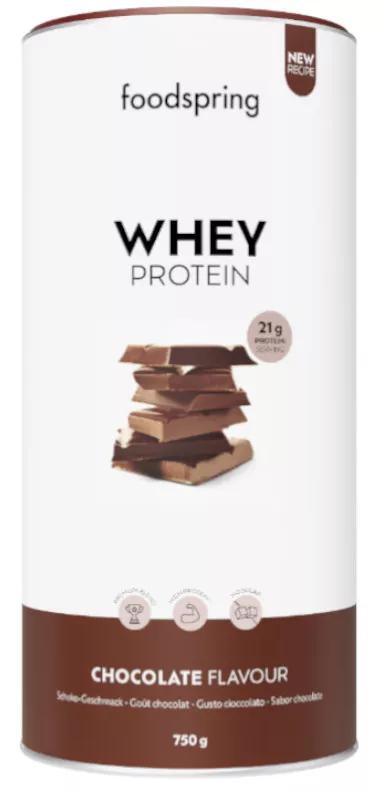 foodspring Whey Chocolade Eiwit 750 gr