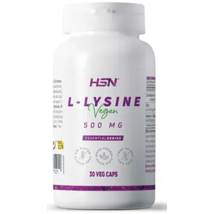 HSN L-Lysine 500mg 30 Vegetable Capsules