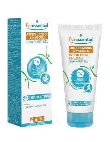 Puressentiel Pure Cryo Gel per Dolori Articolari e Muscolari 80 Ml