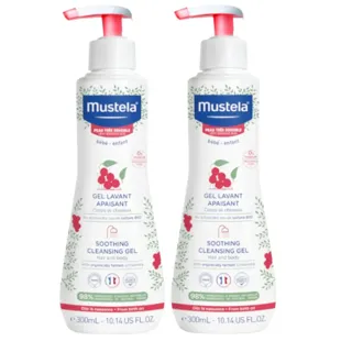 Mustela Comfort Bath Gel with Schisandra Bio 2x300 ml