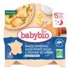 Babybio Ravioli Emmental Sauce Patate Douce Fromage de Chèvre Bio 190g