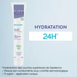 Eau Thermale Jonzac Rehydrate Soin Riche Réhydratant Bio 50ml